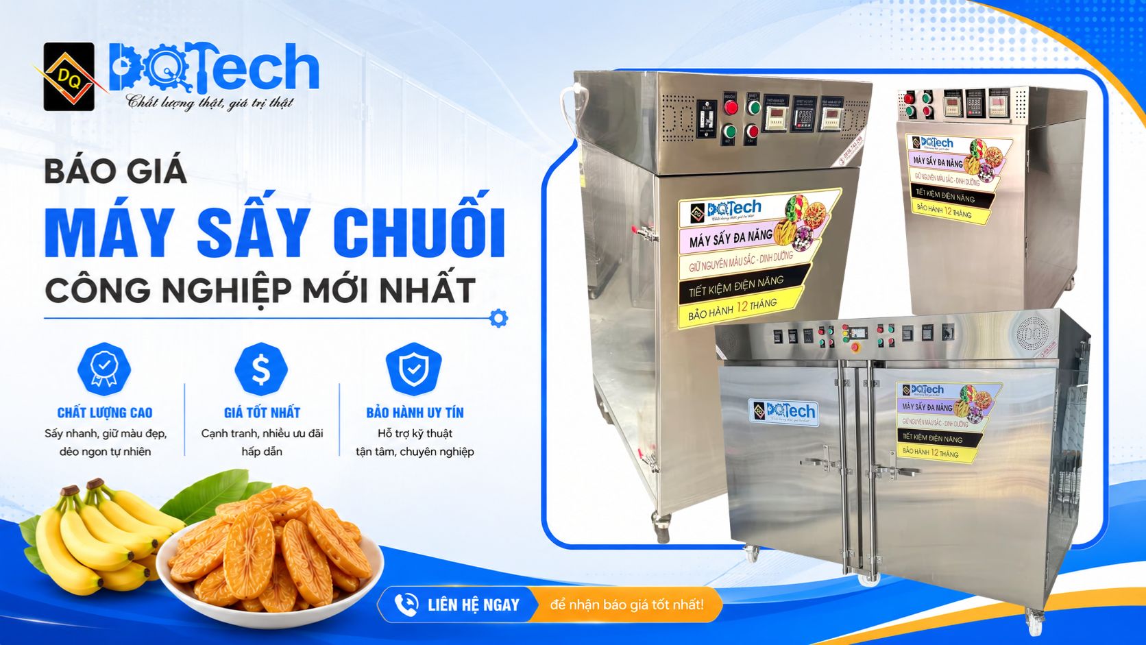 Báo giá máy sấy chuối công nghiệp Báo giá máy sấy chuối công nghiệp