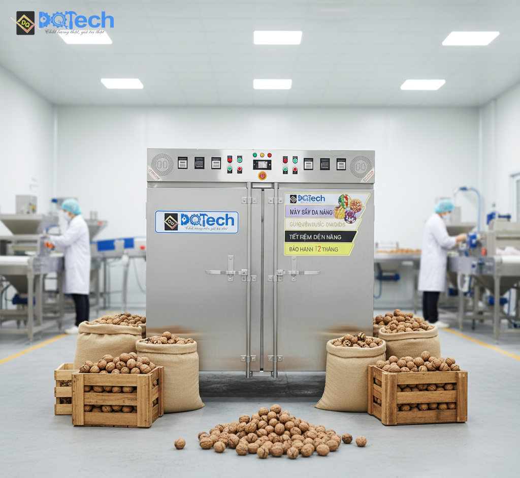 Máy sấy nông sản công nghiệp DQTech 3PM2 Máy sấy nông sản công nghiệp DQTech 3PM2