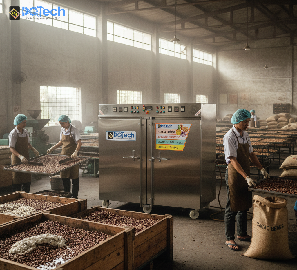 Máy sấy nông sản DQTech 3PM2H Máy sấy nông sản DQTech 3PM2H