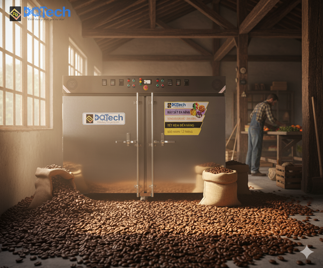 Máy sấy nông sản công nghiệp DQTech 3PM3 Máy sấy nông sản công nghiệp DQTech 3PM3