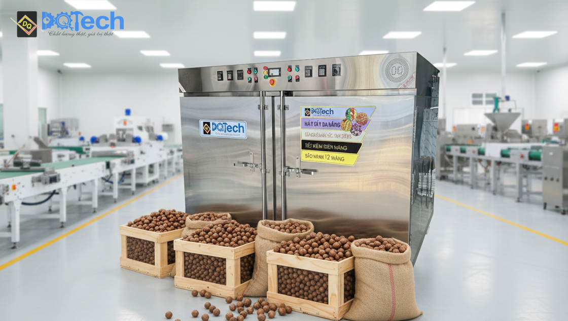 Ưu điểm máy sấy nông sản DQTech Ưu điểm máy sấy nông sản DQTech