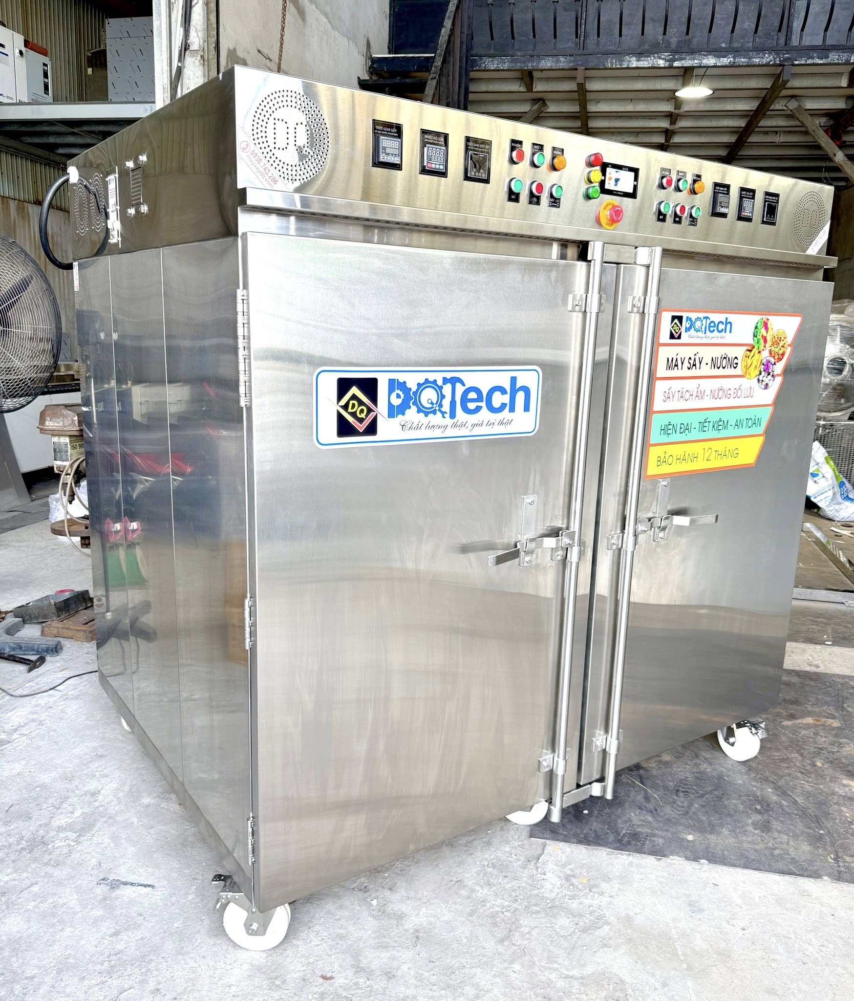 Máy sấy nướng công nghiệp DQTech Máy sấy nướng công nghiệp DQTech
