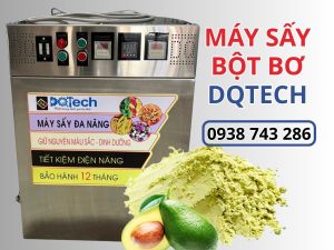 Máy sấy bột bơ DQTech