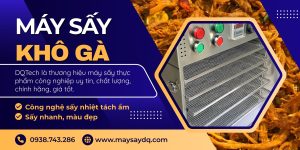 Máy sấy khô gà DQTech