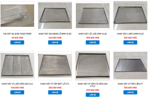 Khay sấy inox DQTech