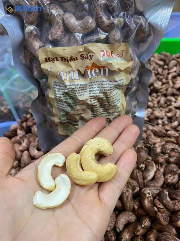 Thành phẩm hạt điều sấy bằng máy sấy DQ Thành phẩm hạt điều sấy bằng máy sấy DQ