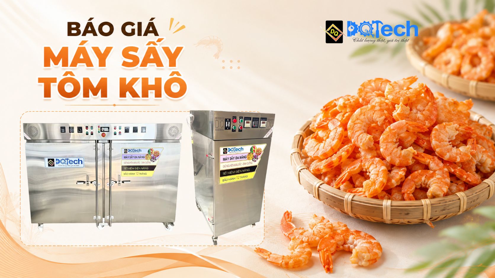 Báo giá máy sấy tôm khô mới nhất Báo giá máy sấy tôm khô mới nhất
