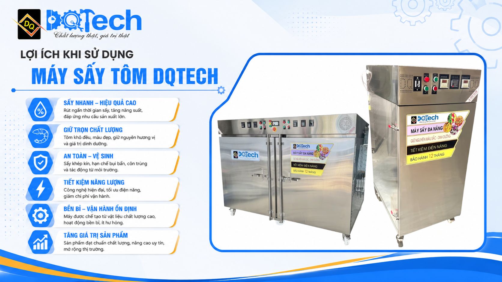 Lợi ích khi sử dụng máy sấy tôm khô Lợi ích khi sử dụng máy sấy tôm khô