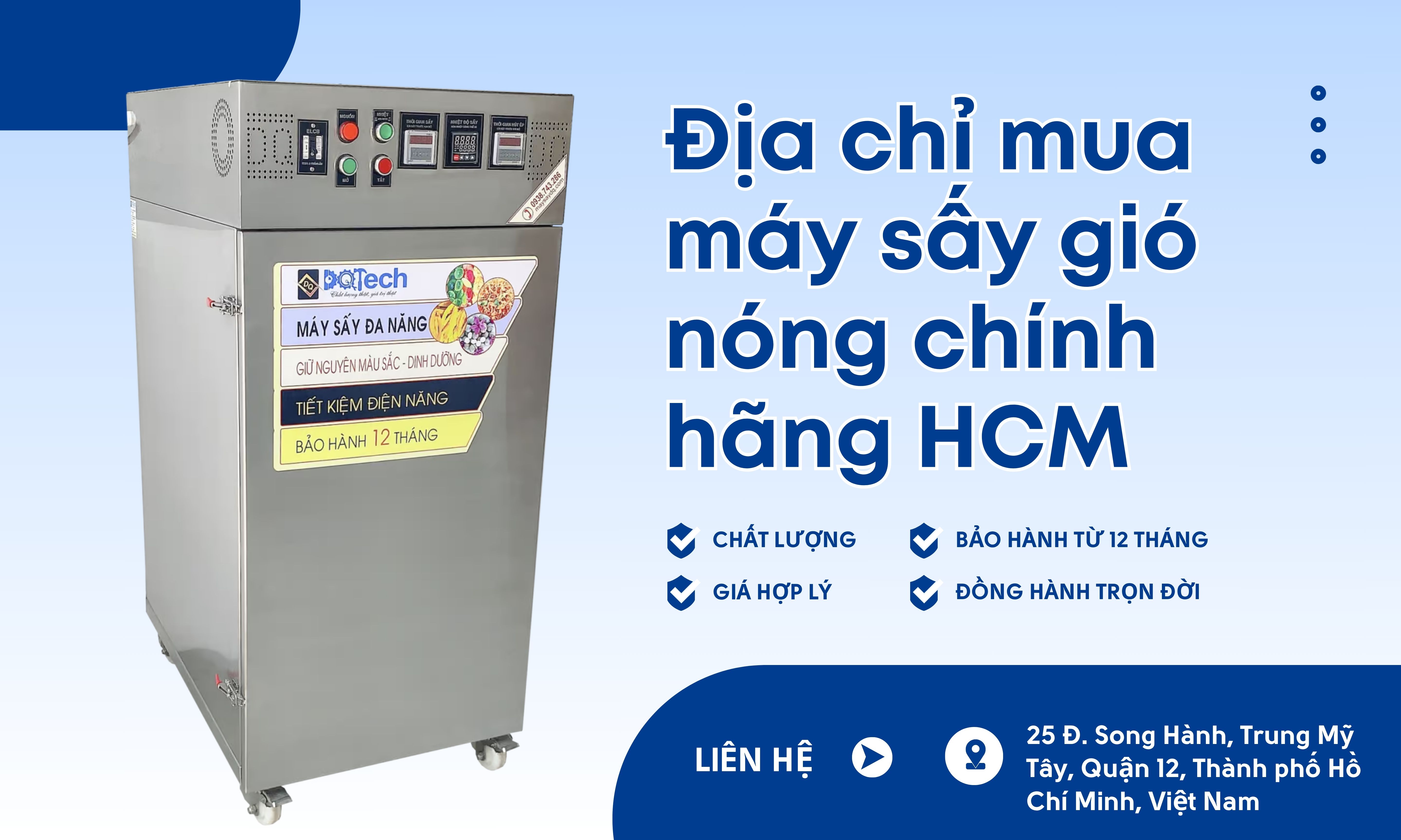 Địa chỉ mua máy sấy gió nóng chính hãng HCM Địa chỉ mua máy sấy gió nóng chính hãng HCM