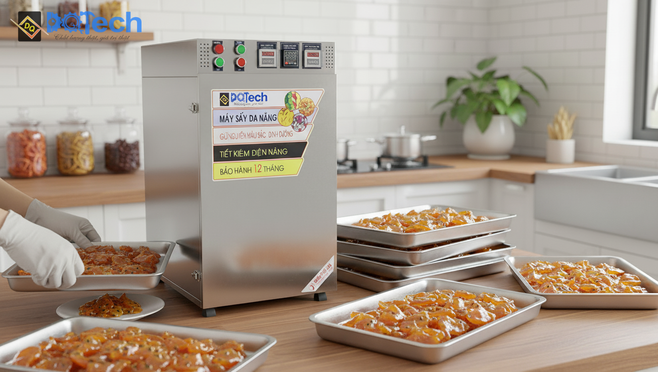 Máy sấy mứt gia đình DQTech Máy sấy mứt gia đình DQTech