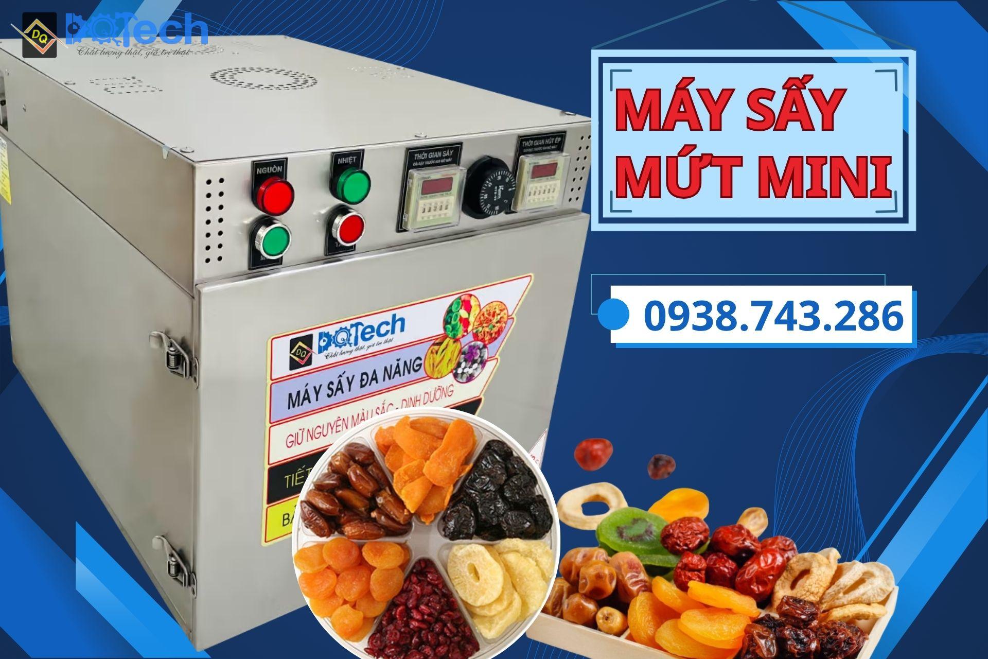 Máy sấy mứt mini DQTech Máy sấy mứt mini DQTech