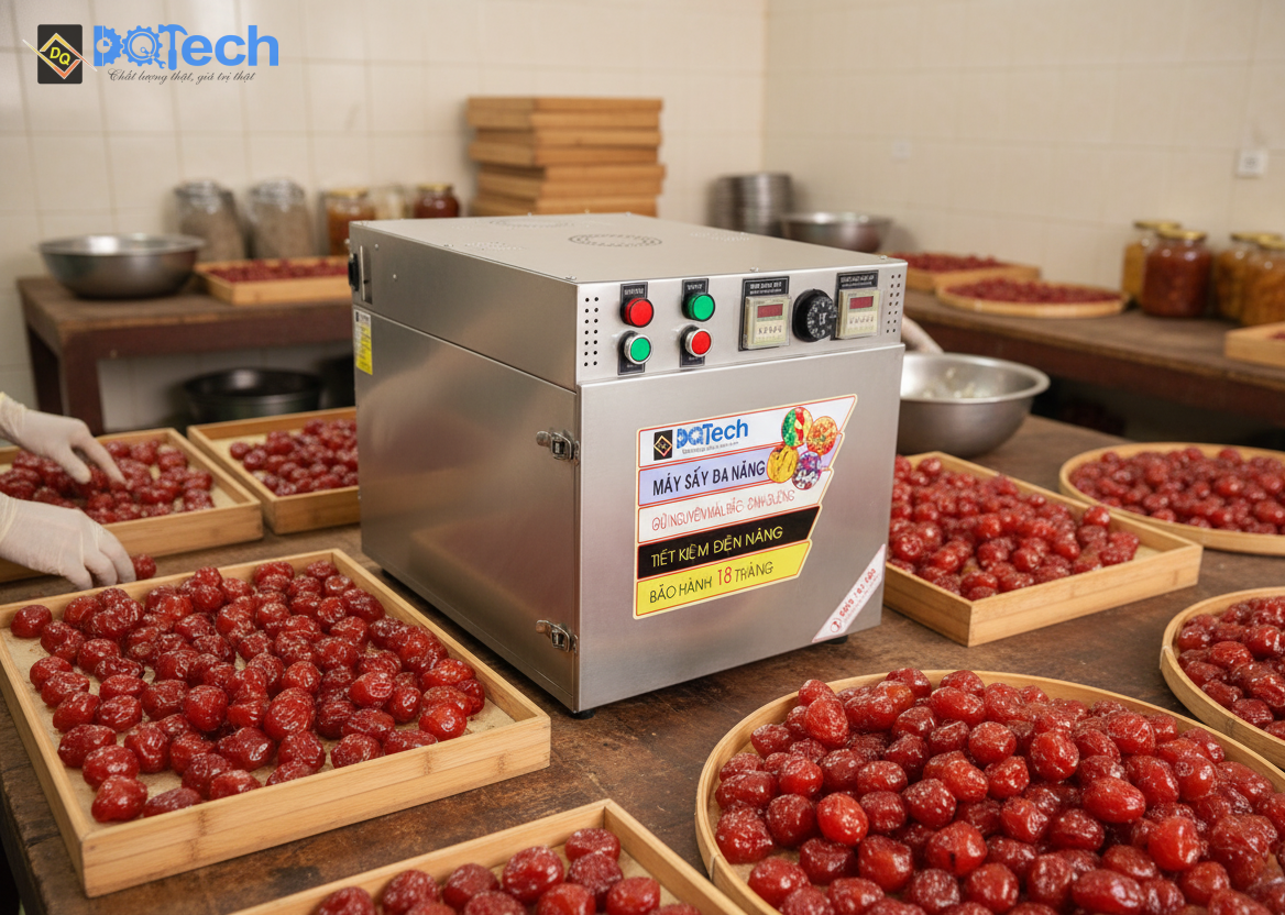 Máy sấy mứt táo mini Máy sấy mứt táo mini