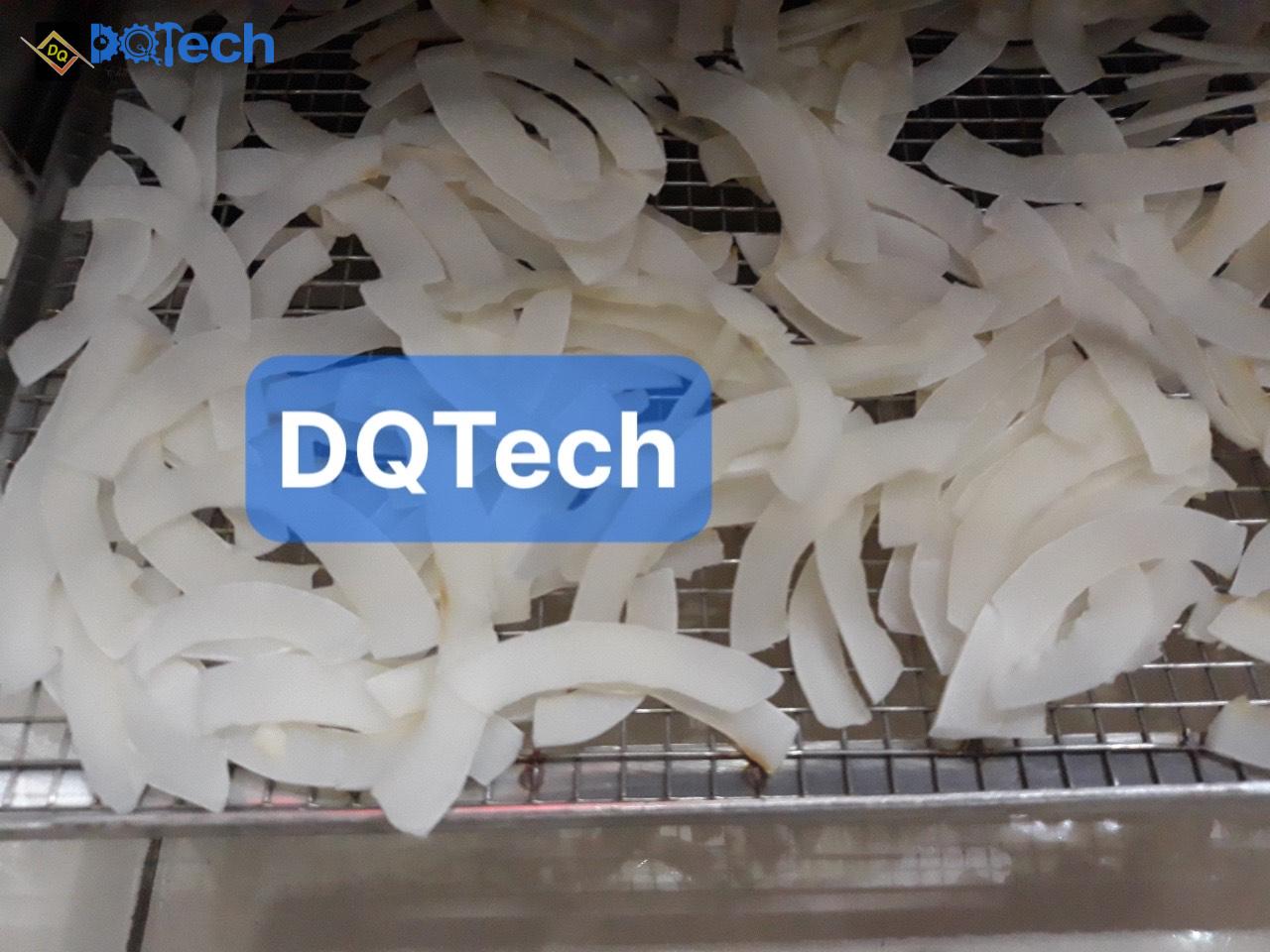 Sấy mứt dừa non bằng tủ sấy DQTech Sấy mứt dừa non bằng tủ sấy DQTech