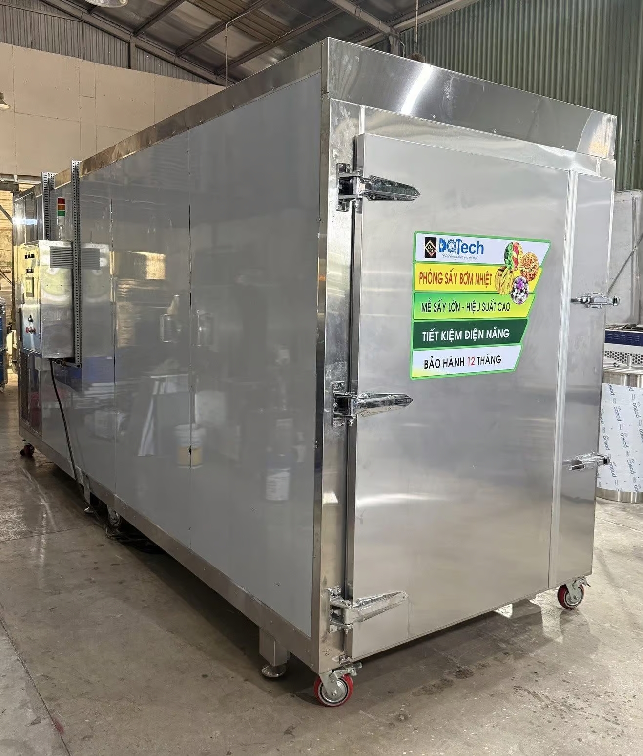 Ưu điểm của máy sấy bơm nhiệt DQTech Ưu điểm của máy sấy bơm nhiệt DQTech
