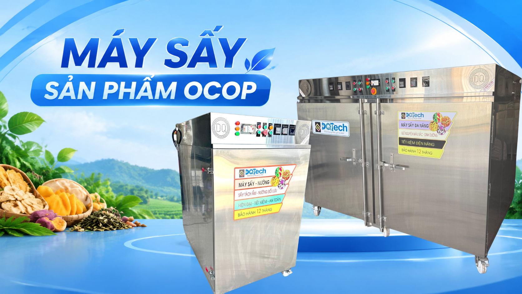 Máy sấy sản phẩm OCOP Máy sấy sản phẩm OCOP